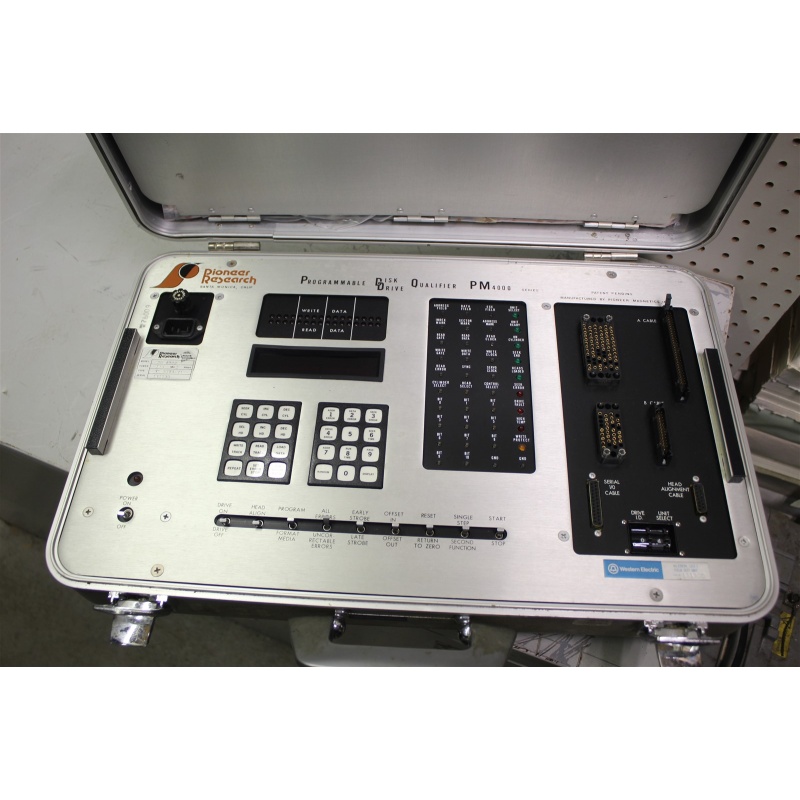 Western Electric PM4000 Programmable Disk Qualifier KS-22034 List 1 Field Test