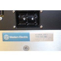 Western Electric PM4000 Programmable Disk Qualifier KS-22034 List 1 Field Test