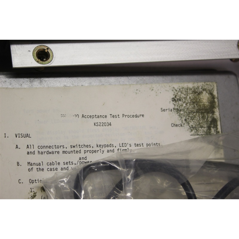 Western Electric PM4000 Programmable Disk Qualifier KS-22034 List 1 Field Test