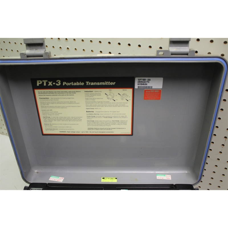 Radiodetection Transmitter Model PTx- 3 For RD4000 RD8000 RD8100