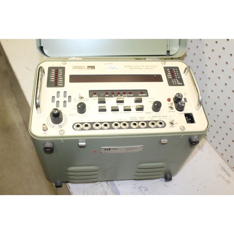 Northeast Electronics Northern Telecom DP MF DTMF Model 2763 Signaling Display