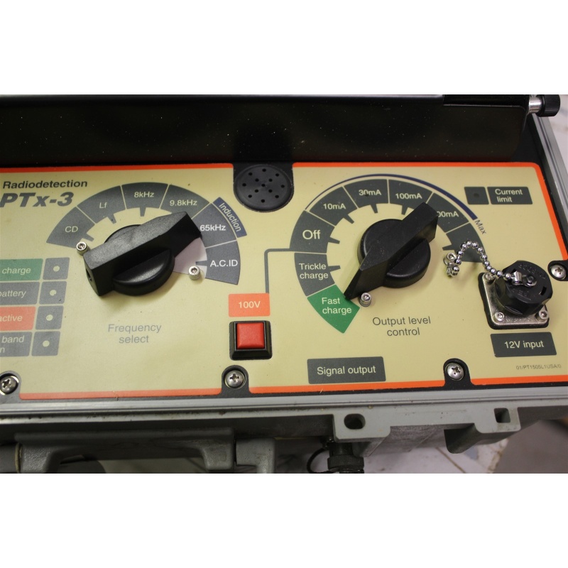 Radiodetection Transmitter Model PTx- 3 For RD4000 RD8000 RD8100