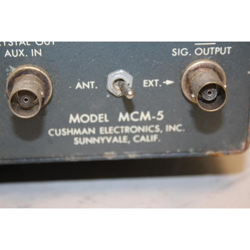 Cushman Electronics MCM-5 Multi Channel Monitor