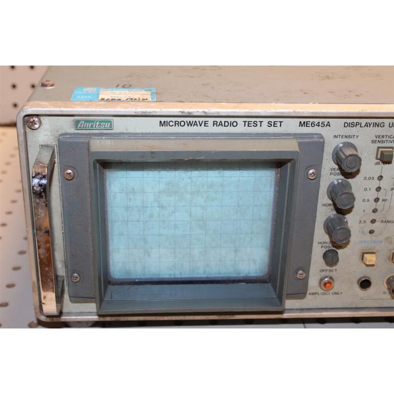 ANRITSU MICROWAVE RADIO TEST SET Displaying Unit MODEL ME645A ME 645A 