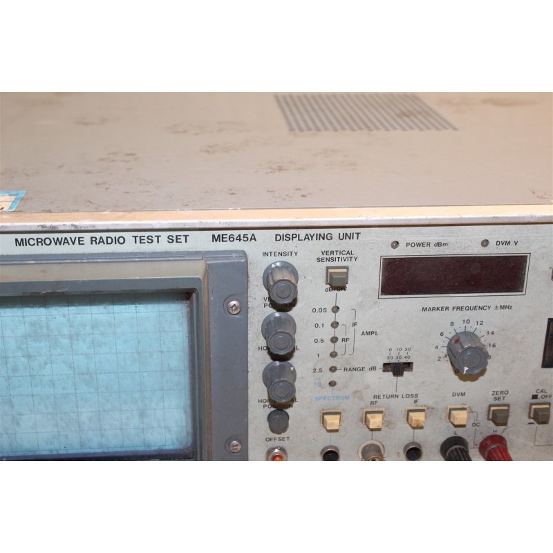 ANRITSU MICROWAVE RADIO TEST SET Displaying Unit MODEL ME645A ME 645A