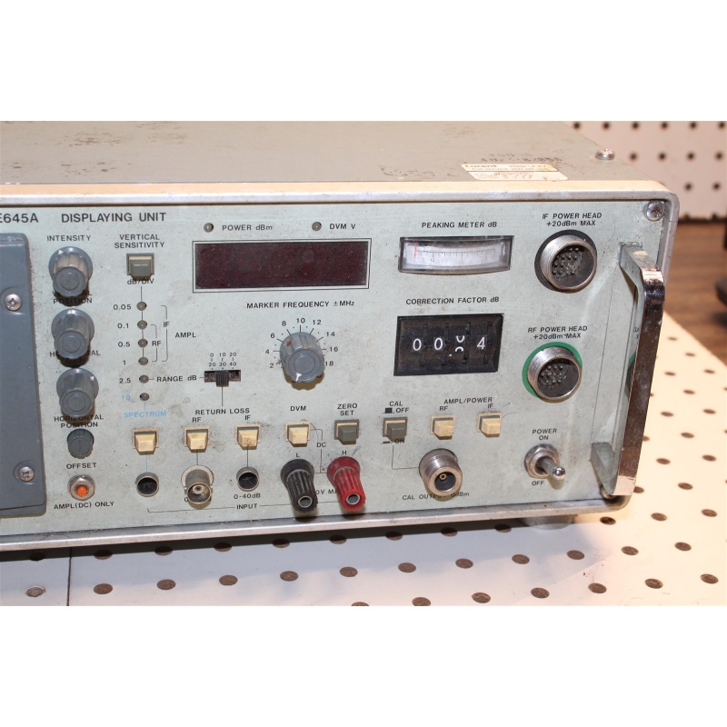 ANRITSU MICROWAVE RADIO TEST SET Displaying Unit MODEL ME645A ME 645A