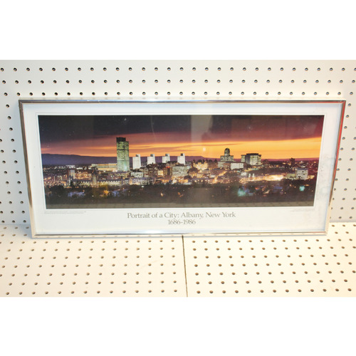 26 x 12.5 Framed Print ALBANY NEW YORK