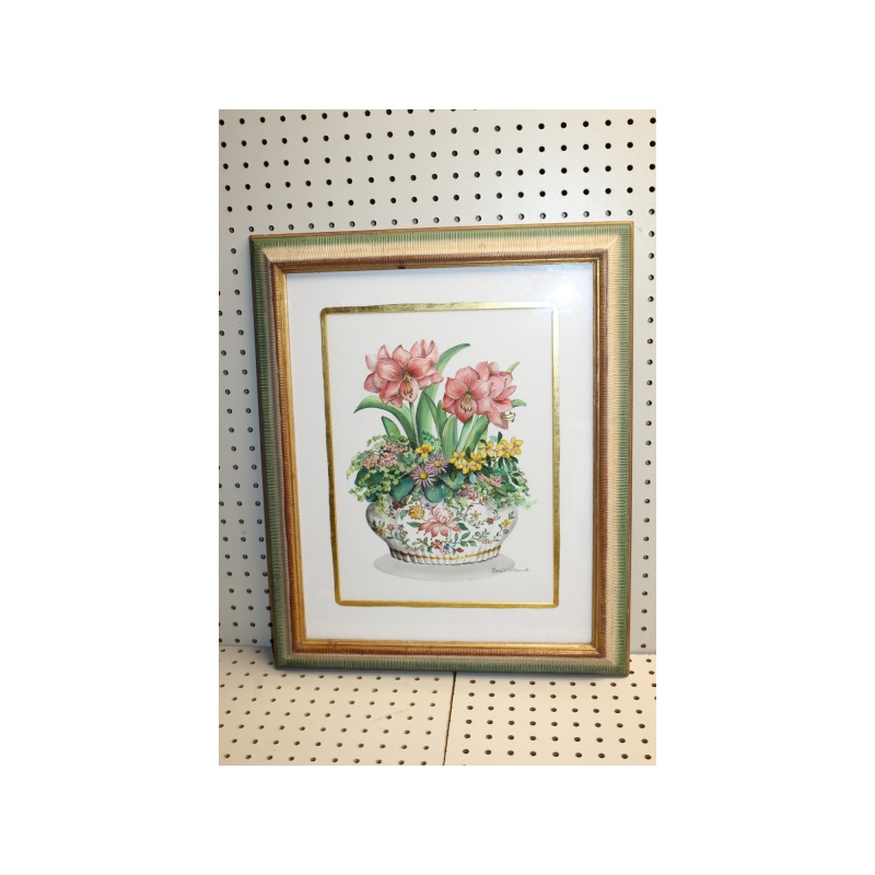 18.5 x 22.5 Framed Print Signed Dora T McDaniel