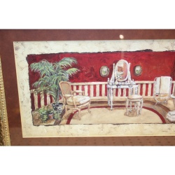 25.5 x 14 Framed Print Signed C Winterle Olson