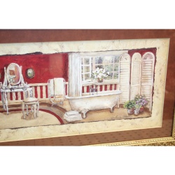 25.5 x 14 Framed Print Signed C Winterle Olson