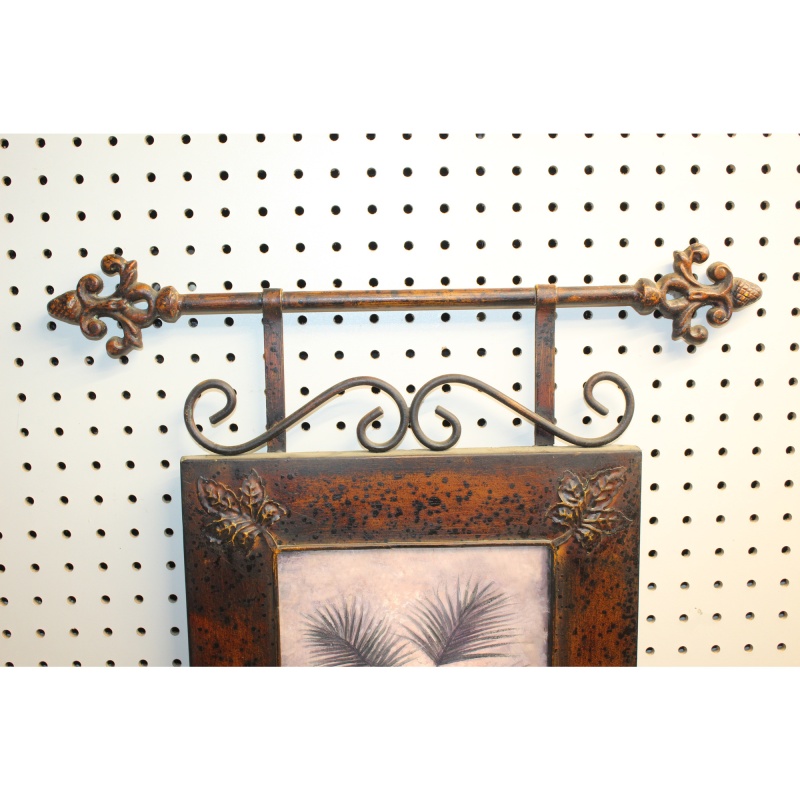 12.5 x 32 metal Framed art