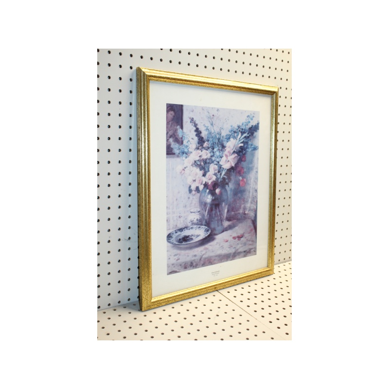 17.5 x 22 Framed Print FLORAL SPLENDOR FERNAND TOUSSAINT