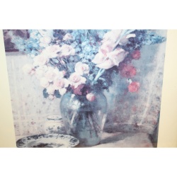 17.5 x 22 Framed Print FLORAL SPLENDOR FERNAND TOUSSAINT