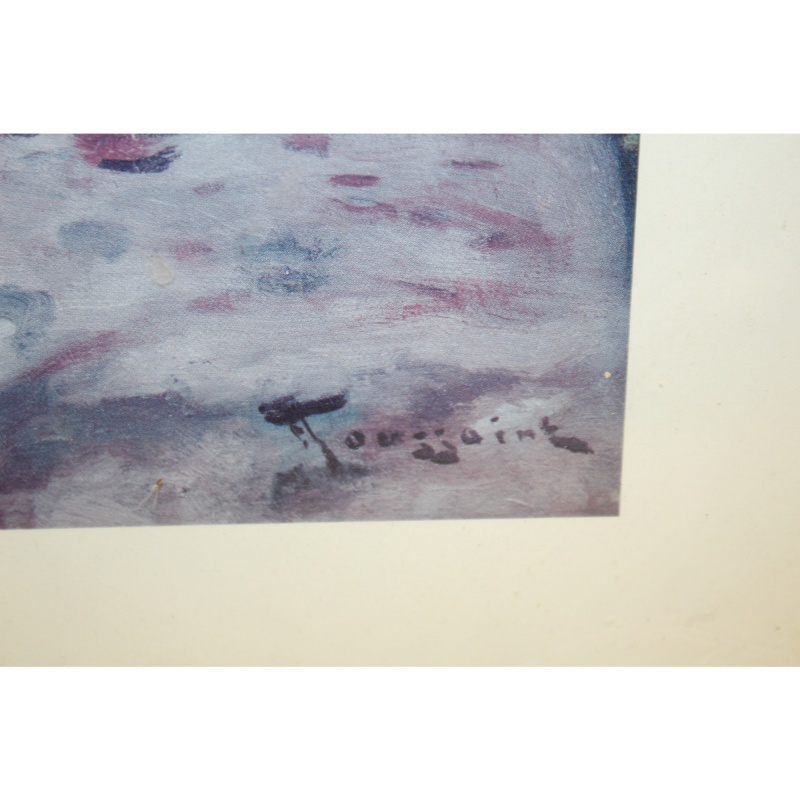 17.5 x 22 Framed Print FLORAL SPLENDOR FERNAND TOUSSAINT