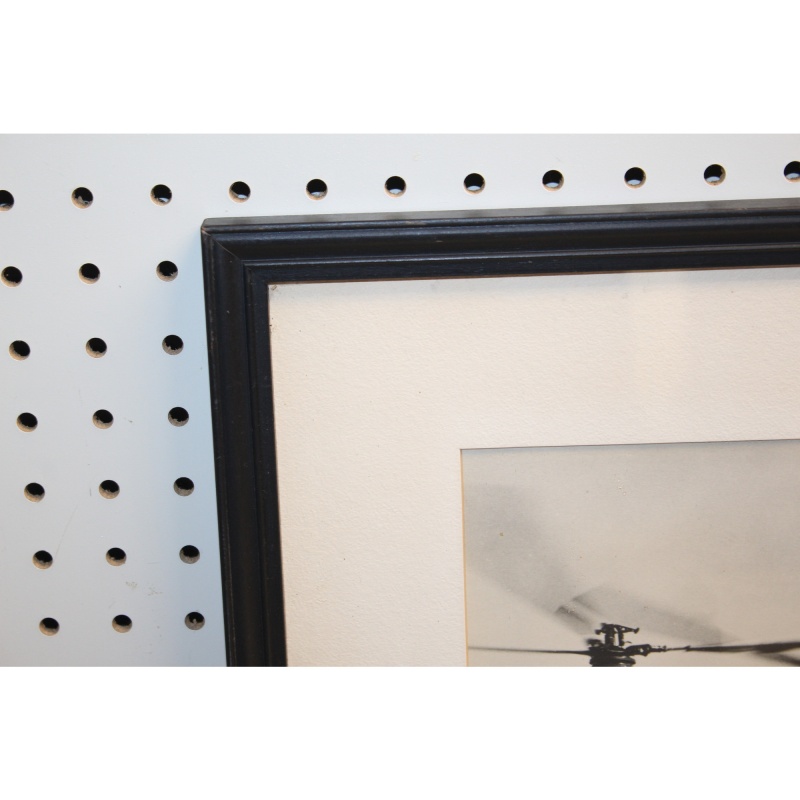19 x 16 Framed Picture HUP UTILITY HELICOPTER VERTOL