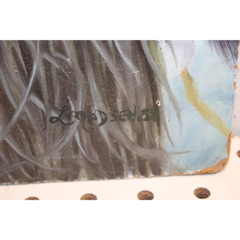 16 x 20 Painting on board Signed