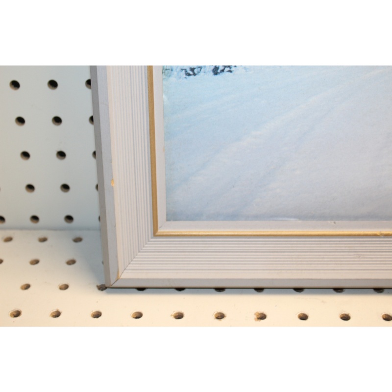 20.5 x 15 Print board Framed 1000 ISLANDS BRIDGE 1979