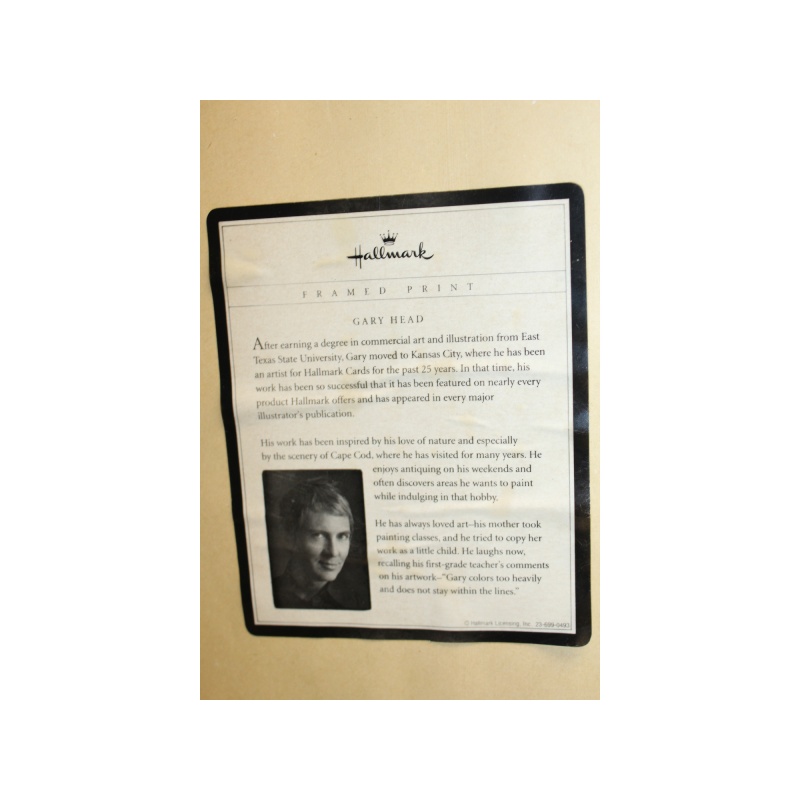16 x 18 Framed Print HALLMARK GARY HEAD