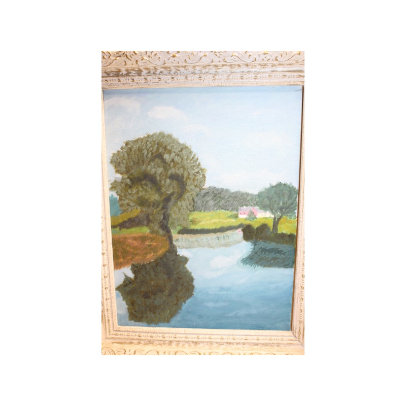 16 x 20 Framed oil on canvas