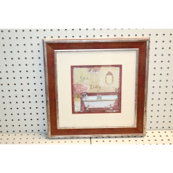 15.5 x 15.5 Framed Print SPA DAY