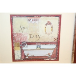 15.5 x 15.5 Framed Print SPA DAY