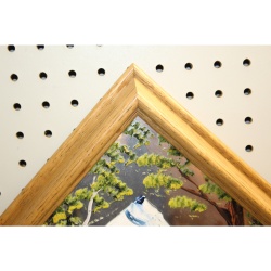 20 x 20 Framed Painting  on Mirror Originals by Ram Royce McNett