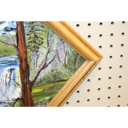 20 x 20 Framed Painting  on Mirror Originals by Ram Royce McNett