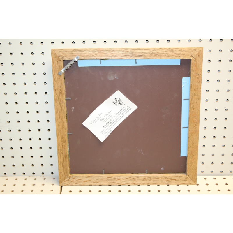 20 x 20 Framed Painting  on Mirror Originals by Ram Royce McNett