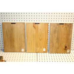 9 x 13 painted board - LOT OF 3