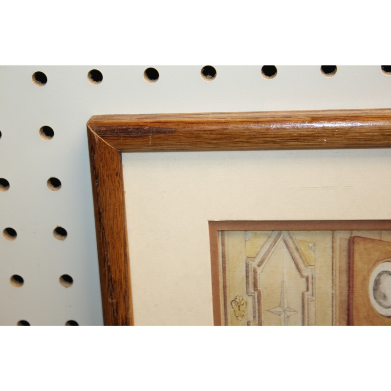 17 x 13 Framed Print  Letter-writing by Carl Larsson