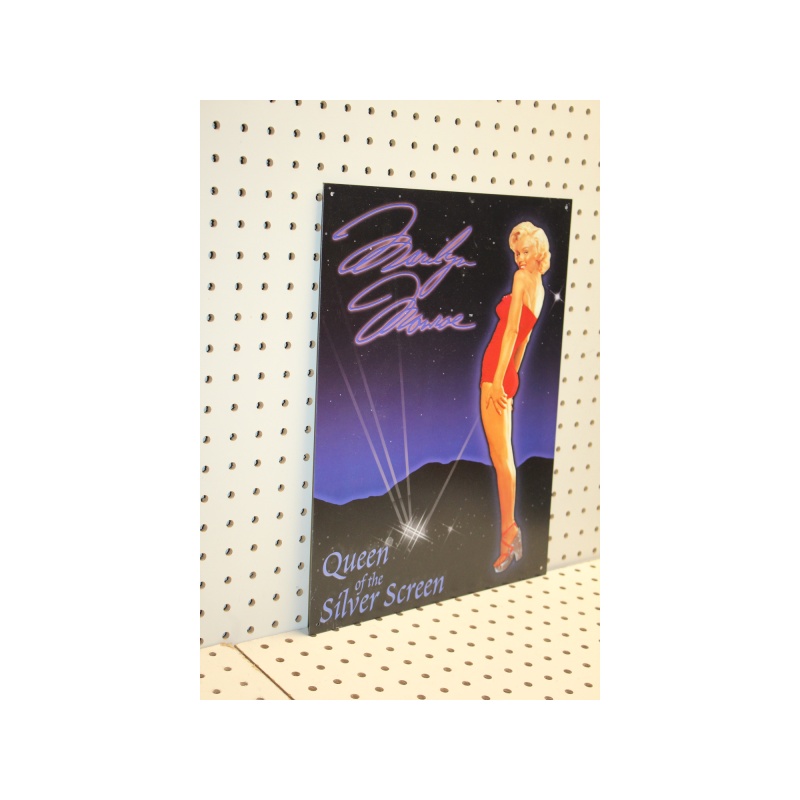 12.5 x 16 picture on tin Marilyn Monroe