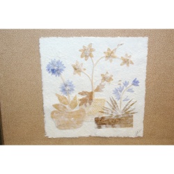 14.5 x 14.5 Framed Art FROM MADAGASCAR