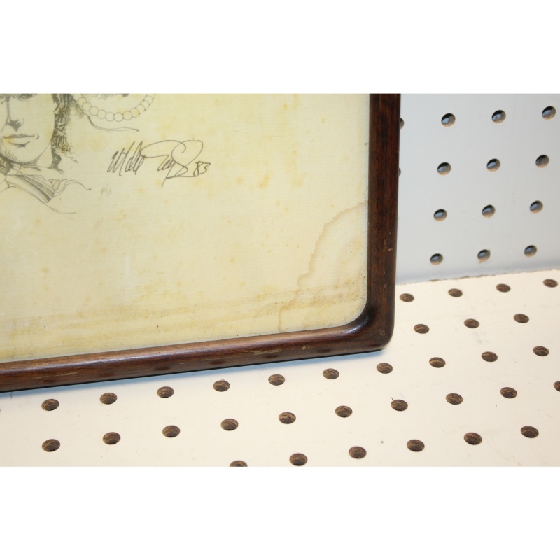 12.5 x 16.5 Framed Print MICHAEL EAGLE 1983 ART