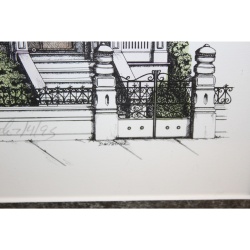 12.5 x 16.5 Framed Print Signed DEBBIE PATRICK 7/4/95