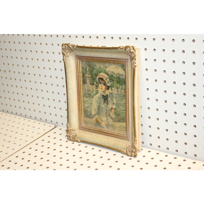 10 x 11 Framed Print Signed HULDAH