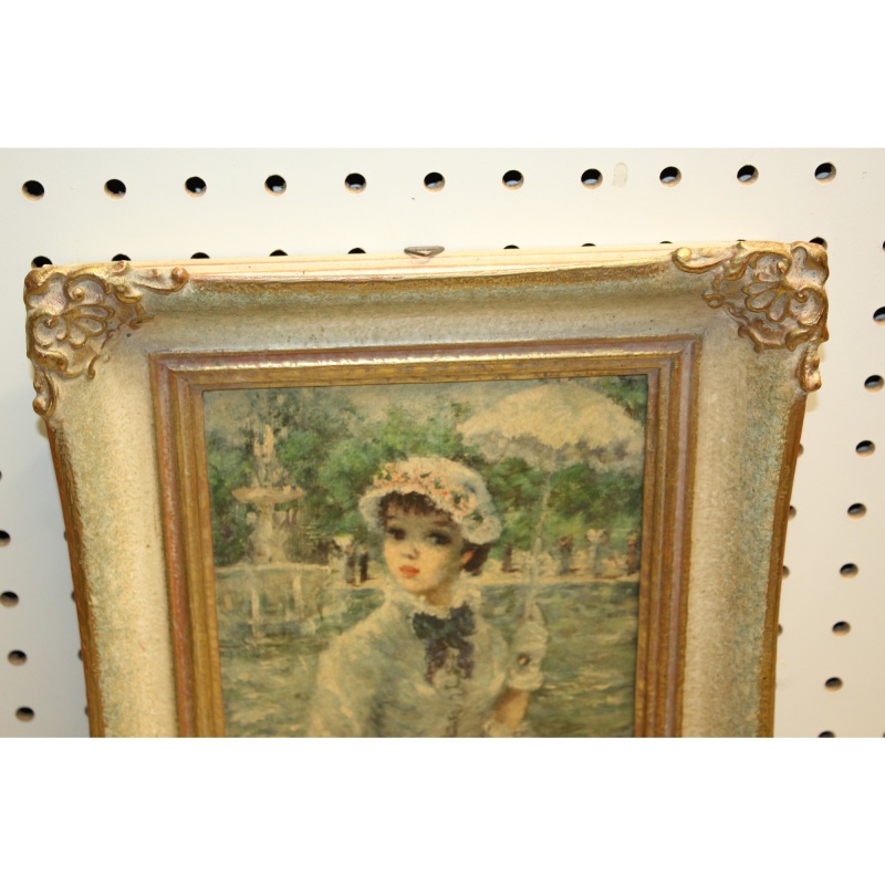 10 x 11 Framed Print Signed HULDAH