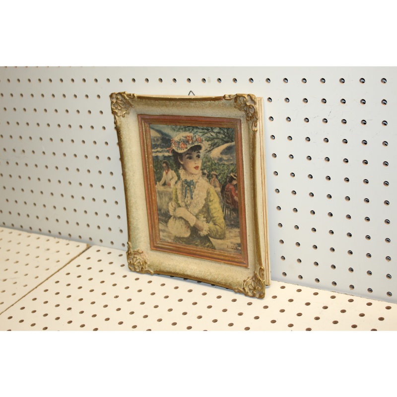 10 x 11 Framed Print Signed HULDAH