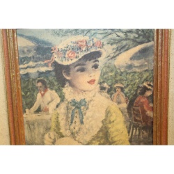 10 x 11 Framed Print Signed HULDAH