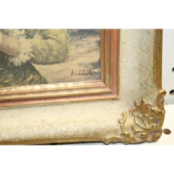 10 x 11 Framed Print Signed HULDAH