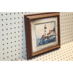 12 x 10 Framed resin LIGHTHOUSE