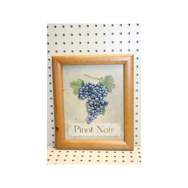 10 x 12 Framed Print PINOT NOIR