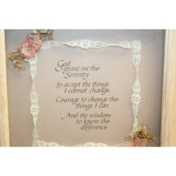 10 x 10 Framed Art DICKSONS DRIED FLOWER