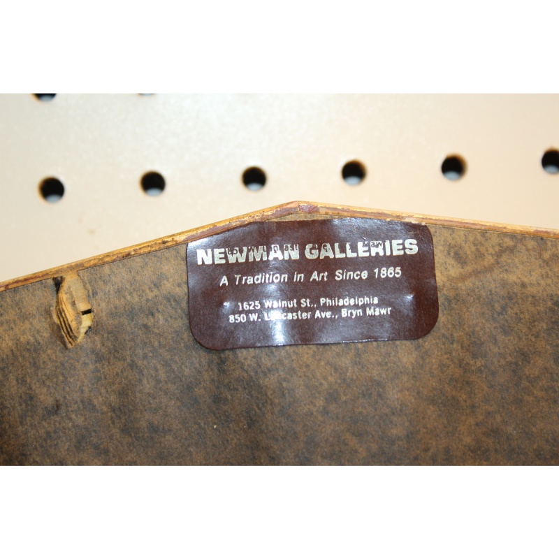 20 x 12 victorian fan in display case NEWMAN GALLERIES