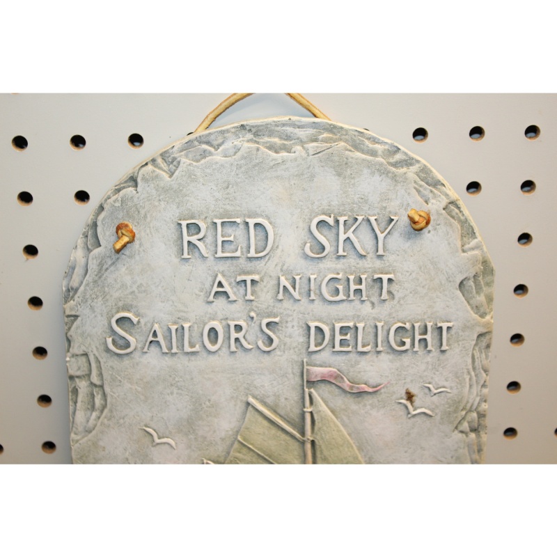 7.5 x 14 sailors plaque