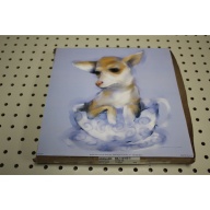 Lot of 4 10" x 10" Art Print - MW2021 - by Anthony Morrow - Chihuahua Dog