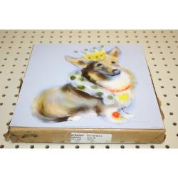 10" x 10" Art Print - MW2022 - by Anthony Morrow - King Chihuahua Dog