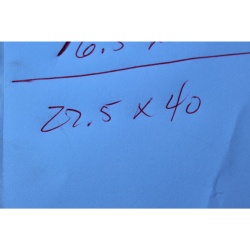 27.5" x 40" Decorative Mirror with Design on the Mirror