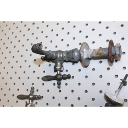  Vintage Hot & Cold Side Handle Faucet Fixtures W/ Stopper Architectural Salvage