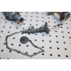  Vintage Hot & Cold Side Handle Faucet Fixtures W/ Stopper Architectural Salvage