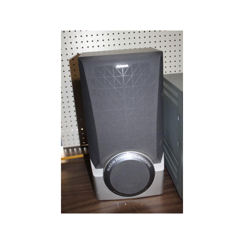 Aiwa CX- ZL500 Audio System 5 Disc CD Changer, Dual Cassette, AM/FM